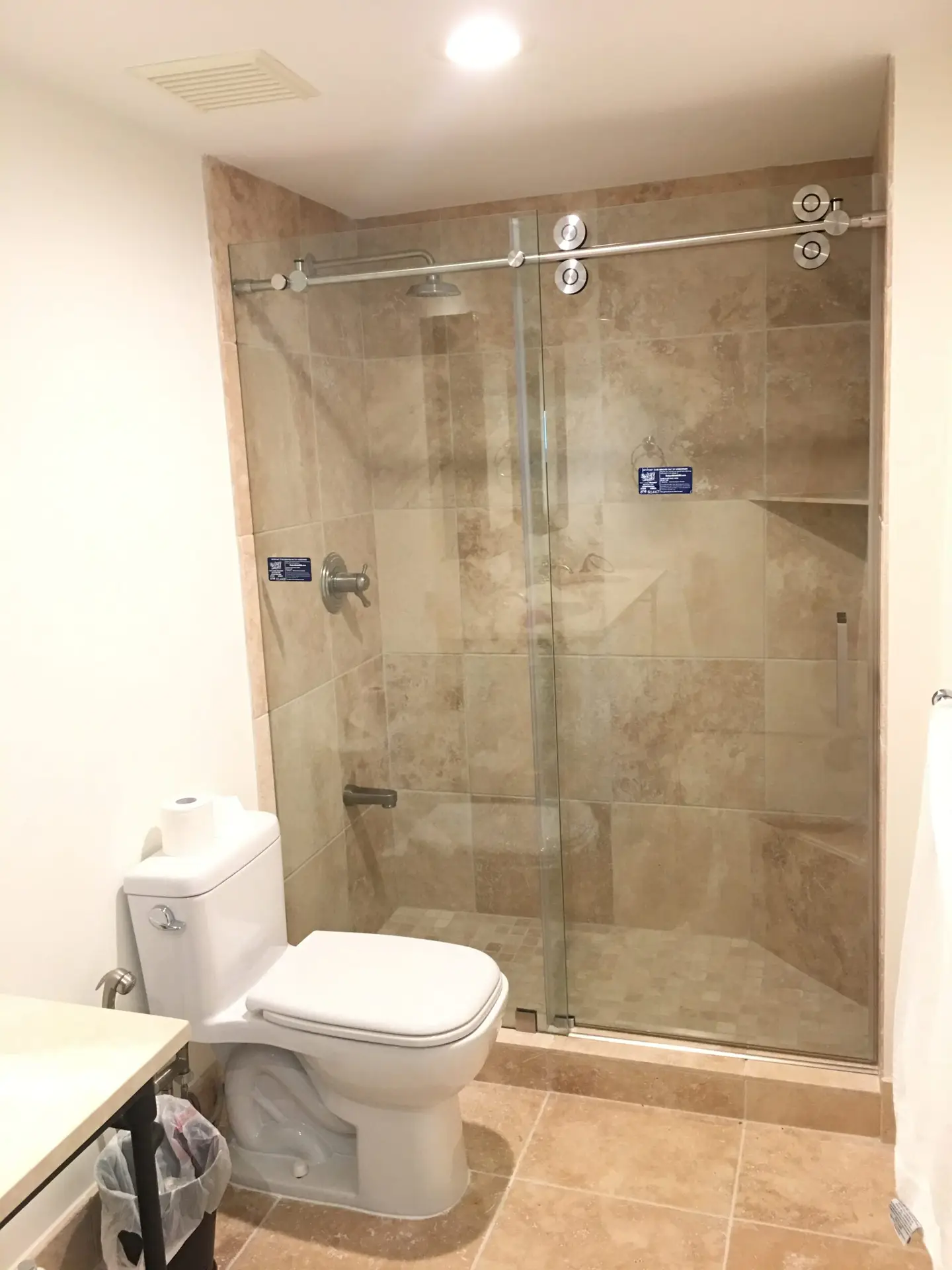 Frameless Sliding